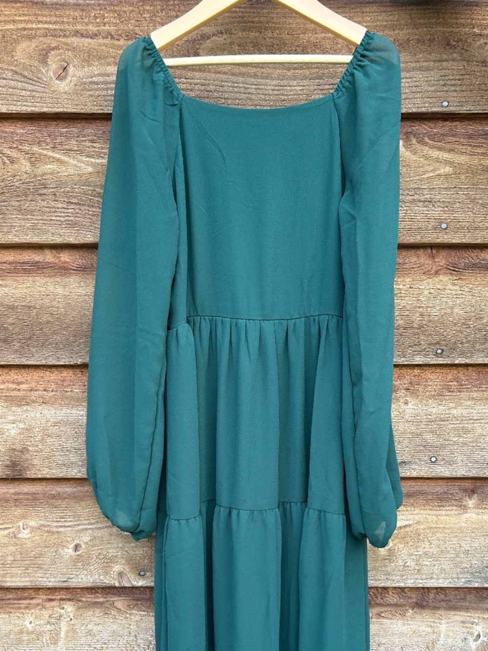 Dark Green maxi dress ages 10-11